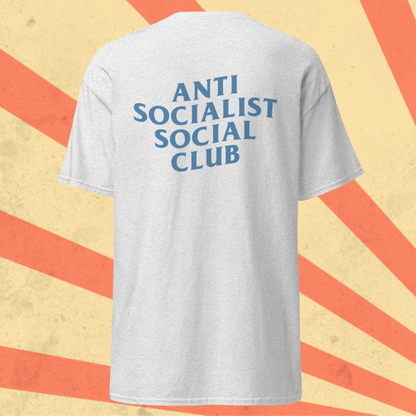 ANTI SOCIALIST SOCIAL CLUB T-Shirt [Blue Font]