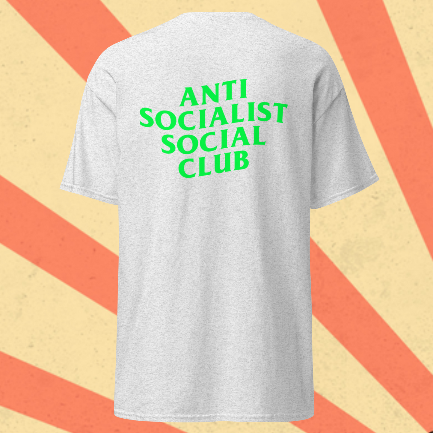 ANTI SOCIALIST SOCIAL CLUB T-Shirt [Green Font]