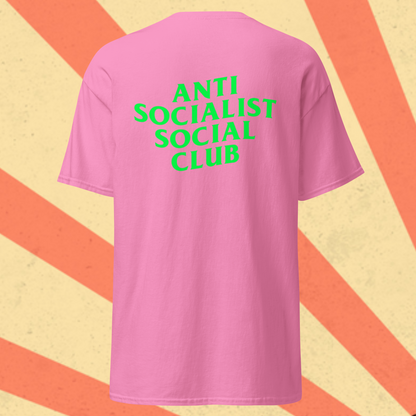 ANTI SOCIALIST SOCIAL CLUB T-Shirt [Green Font]