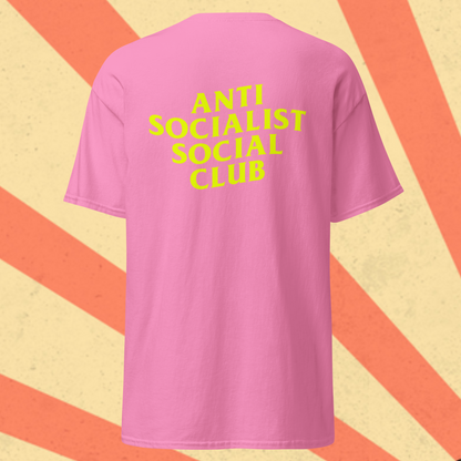 ANTI SOCIALIST SOCIAL CLUB T-Shirt [Yellow Font]