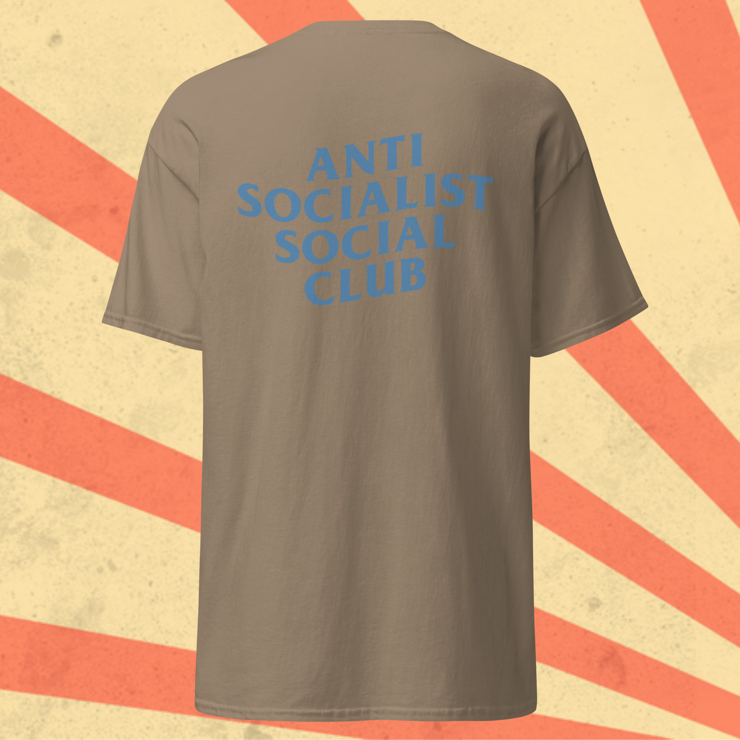 ANTI SOCIALIST SOCIAL CLUB T-Shirt [Blue Font]