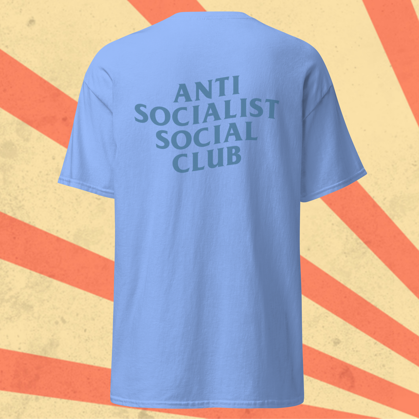 ANTI SOCIALIST SOCIAL CLUB T-Shirt [Blue Font]