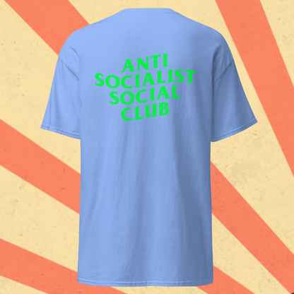 ANTI SOCIALIST SOCIAL CLUB T-Shirt [Green Font]