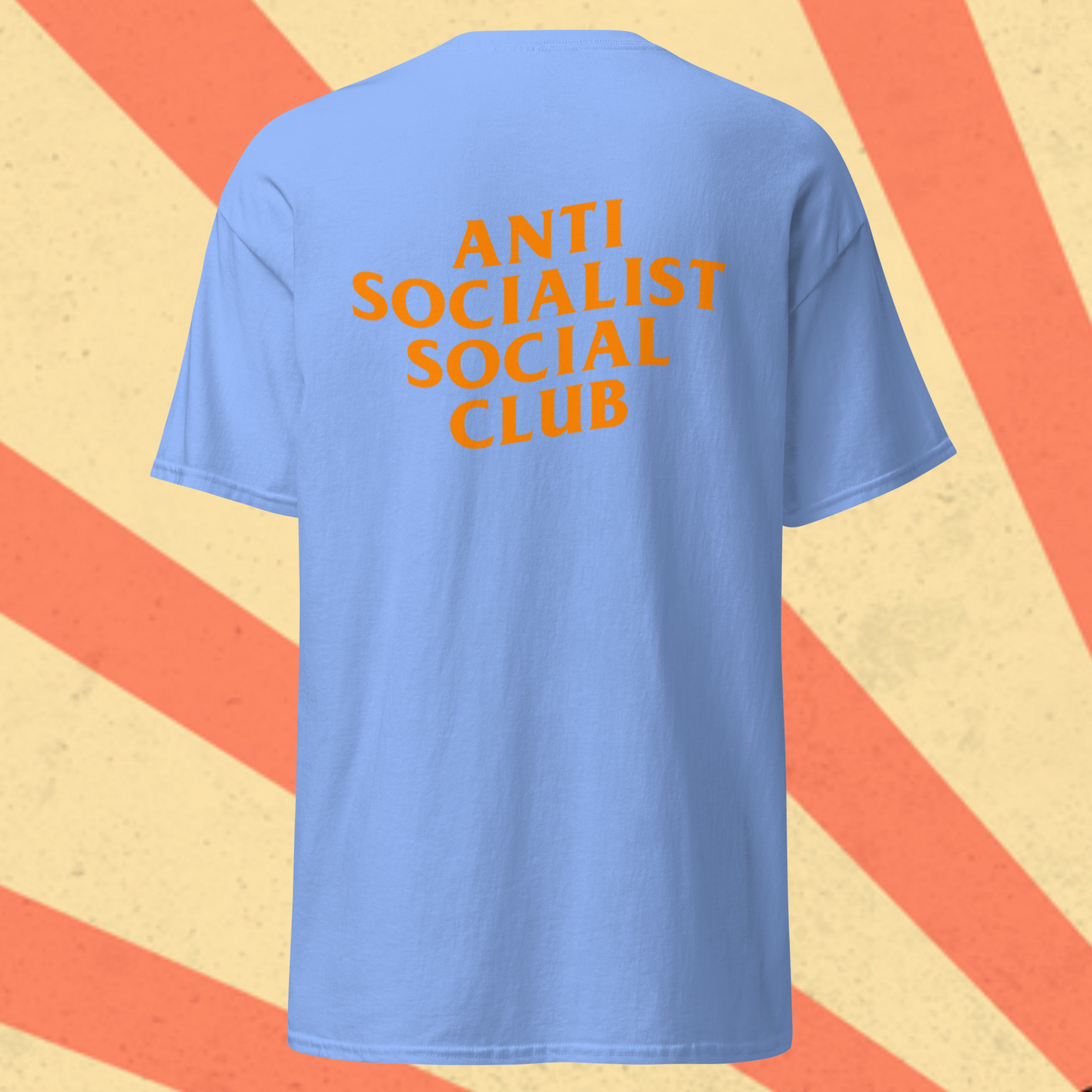 ANTI SOCIALIST SOCIAL CLUB T-Shirt [Orange Font]