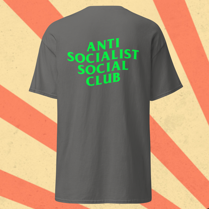 ANTI SOCIALIST SOCIAL CLUB T-Shirt [Green Font]