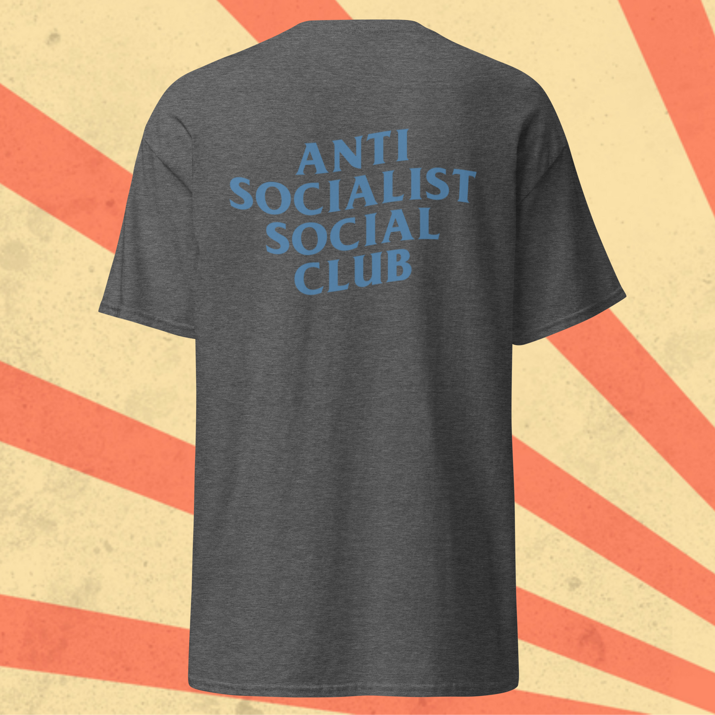 ANTI SOCIALIST SOCIAL CLUB T-Shirt [Blue Font]