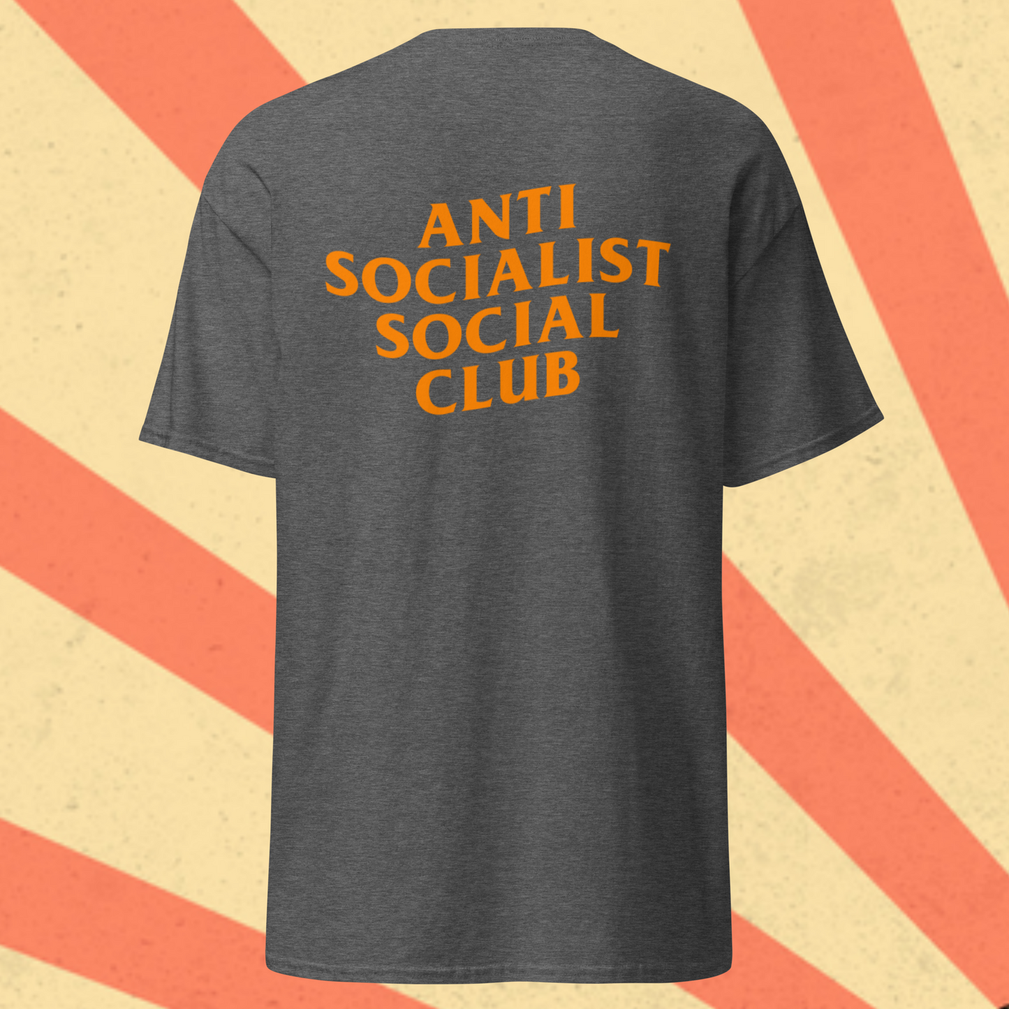 ANTI SOCIALIST SOCIAL CLUB T-Shirt [Orange Font]