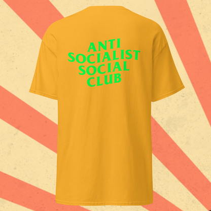 ANTI SOCIALIST SOCIAL CLUB T-Shirt [Green Font]