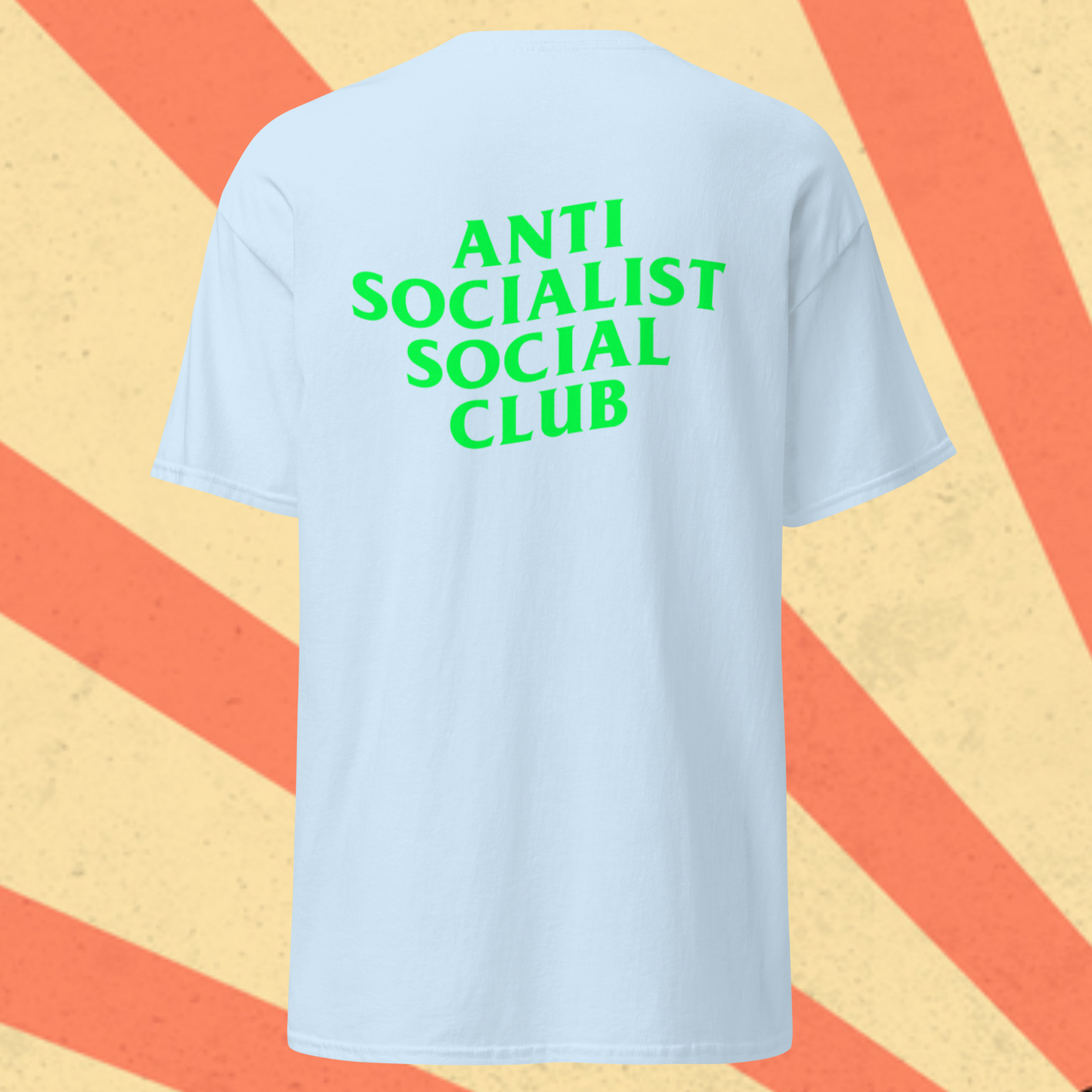 ANTI SOCIALIST SOCIAL CLUB T-Shirt [Green Font]