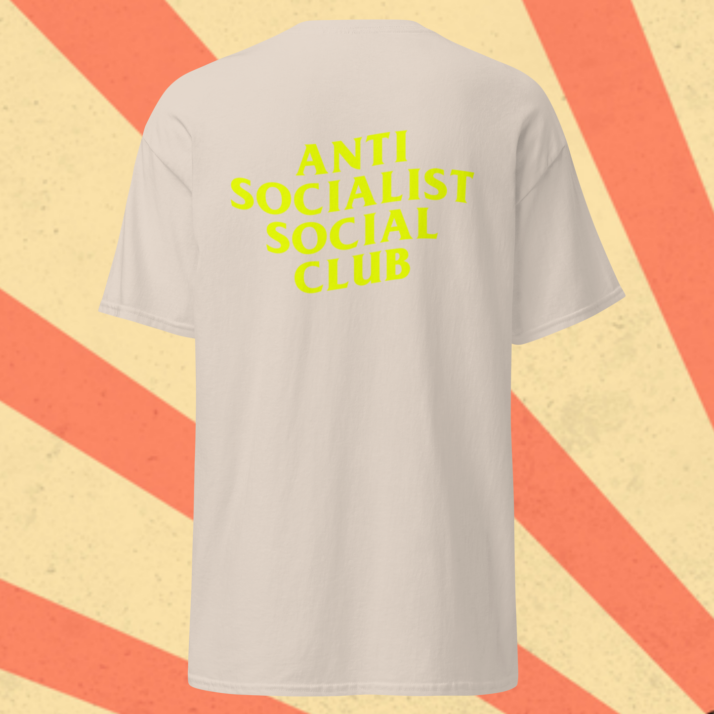 ANTI SOCIALIST SOCIAL CLUB T-Shirt [Yellow Font]