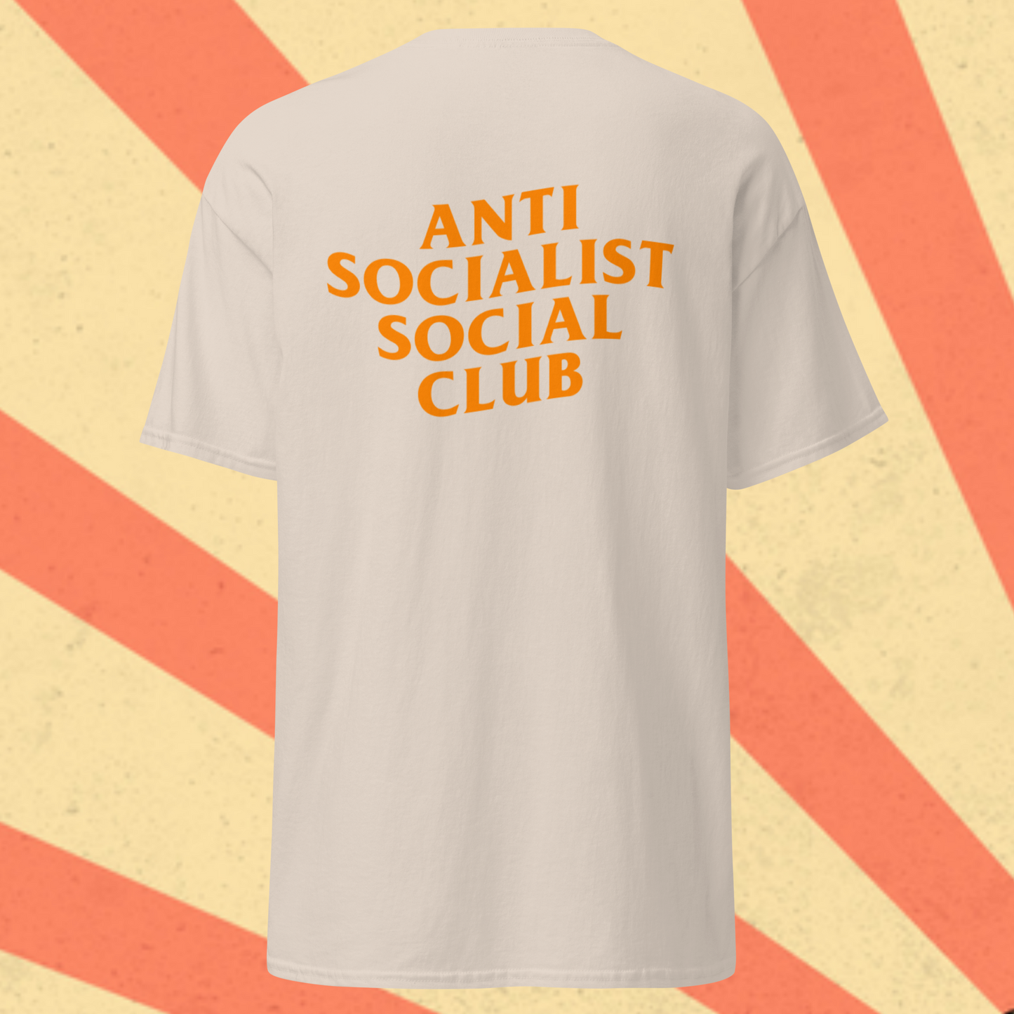 ANTI SOCIALIST SOCIAL CLUB T-Shirt [Orange Font]