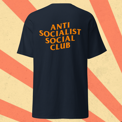 ANTI SOCIALIST SOCIAL CLUB T-Shirt [Orange Font]