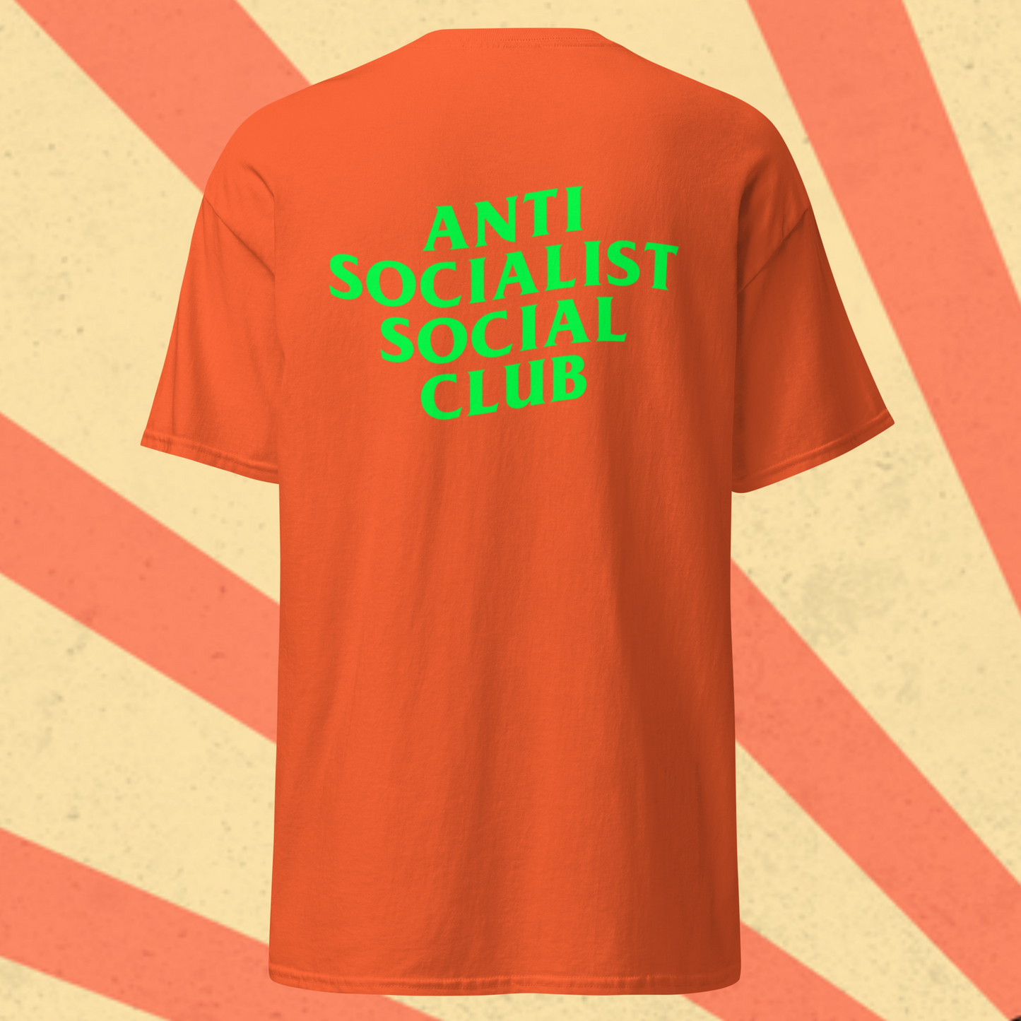 ANTI SOCIALIST SOCIAL CLUB T-Shirt [Green Font]