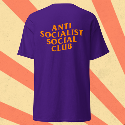 ANTI SOCIALIST SOCIAL CLUB T-Shirt [Orange Font]