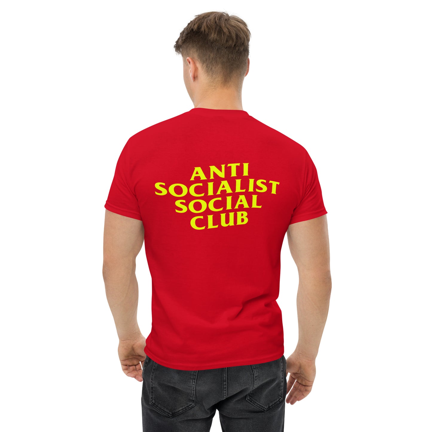 ANTI SOCIALIST SOCIAL CLUB T-Shirt [Yellow Font]