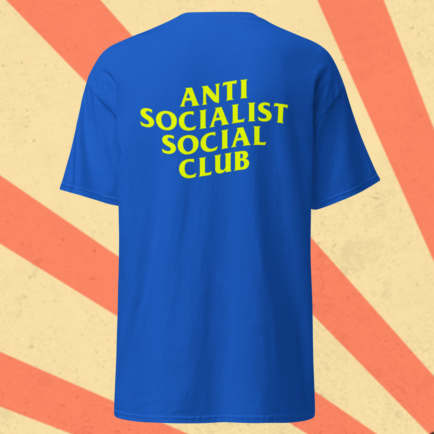 ANTI SOCIALIST SOCIAL CLUB T-Shirt [Yellow Font]