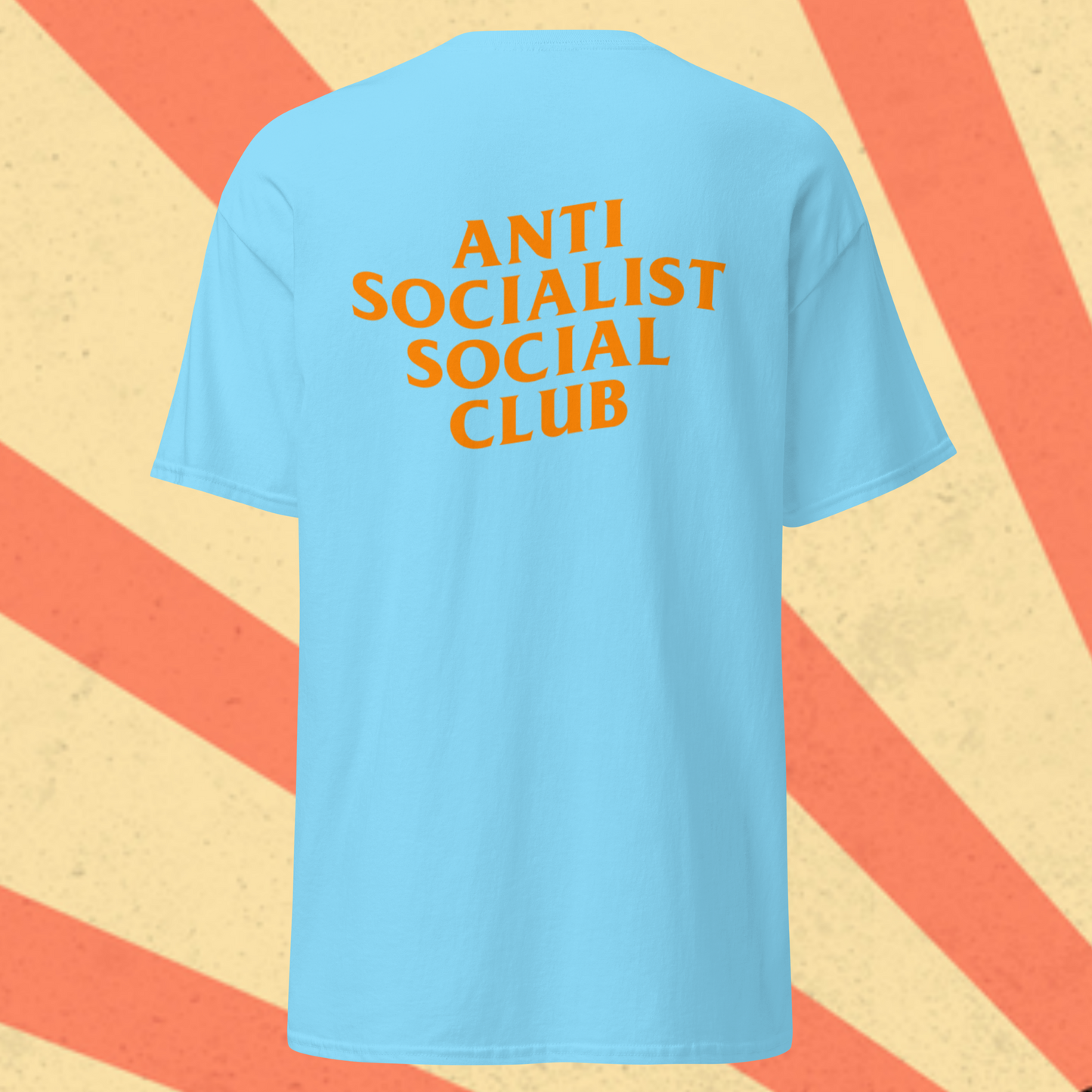 ANTI SOCIALIST SOCIAL CLUB T-Shirt [Orange Font]