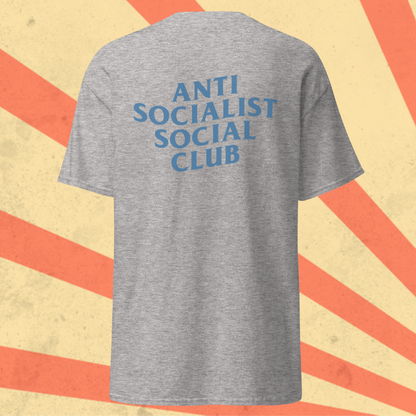 ANTI SOCIALIST SOCIAL CLUB T-Shirt [Blue Font]