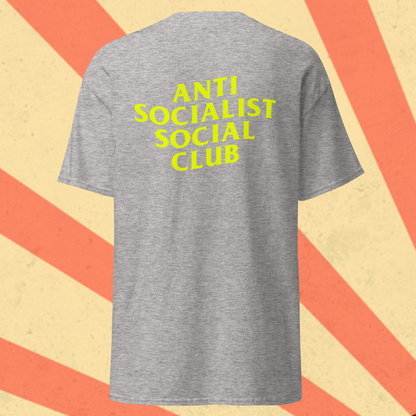 ANTI SOCIALIST SOCIAL CLUB T-Shirt [Yellow Font]