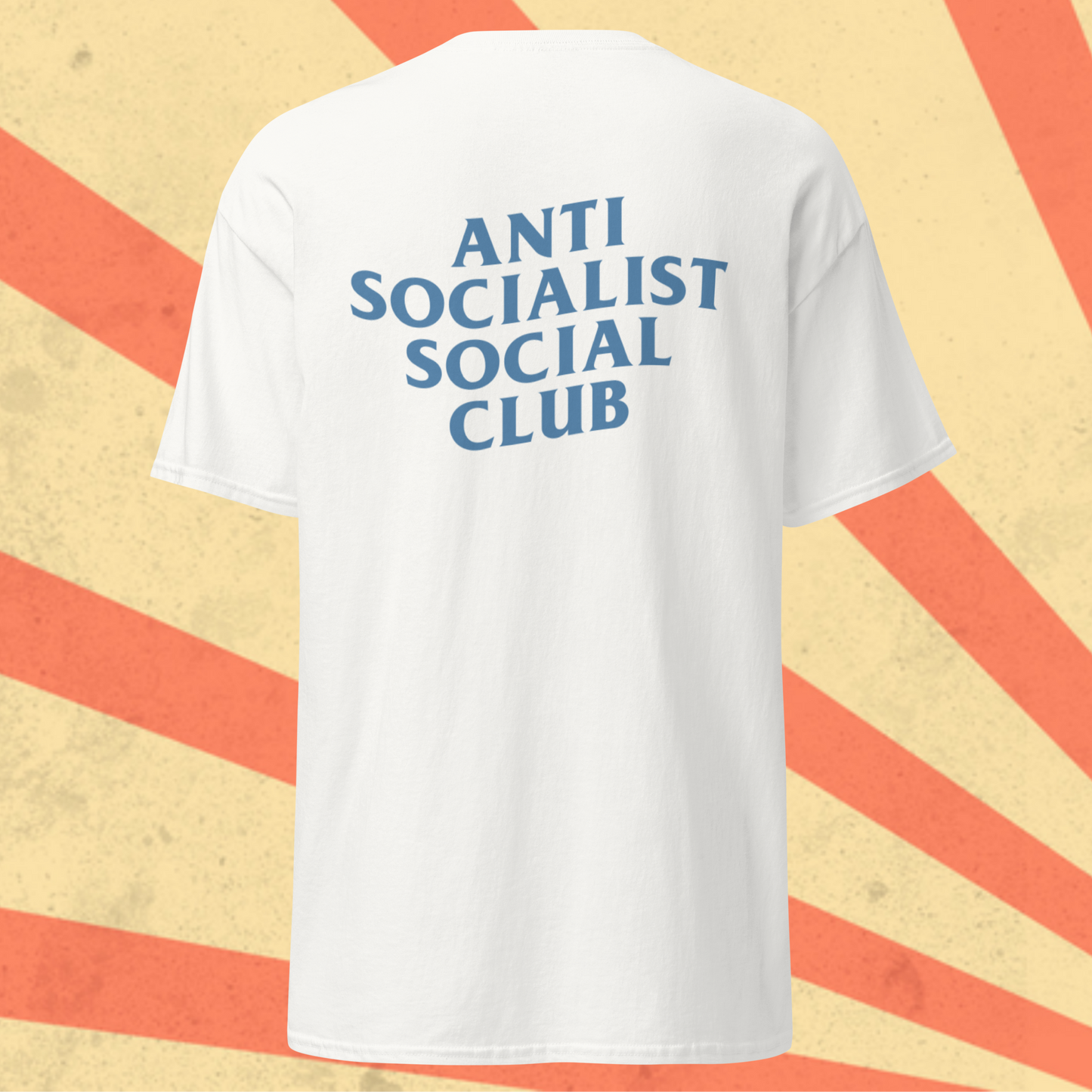 ANTI SOCIALIST SOCIAL CLUB T-Shirt [Blue Font]