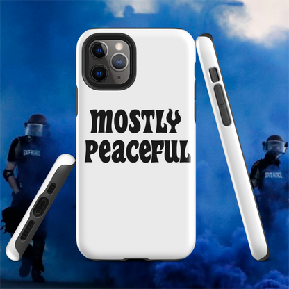 Mostly Peaceful Tough Case for iPhone®