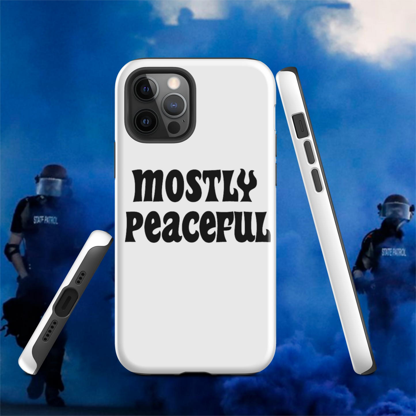 Mostly Peaceful Tough Case for iPhone®