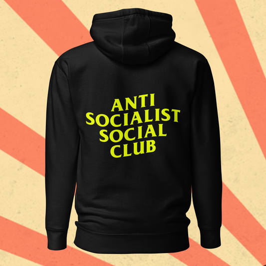 ANTI SOCIALIST SOCIAL CLUB Hoodie [Yellow Font]