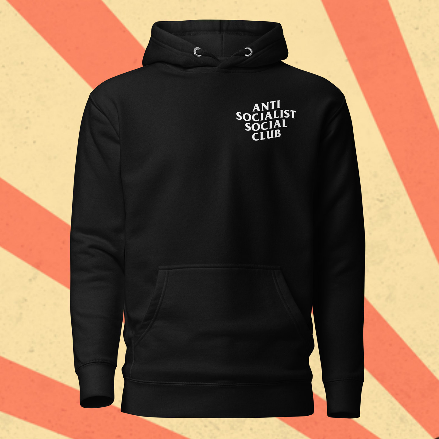 ANTI SOCIALIST SOCIAL CLUB Hoodie [White Font]