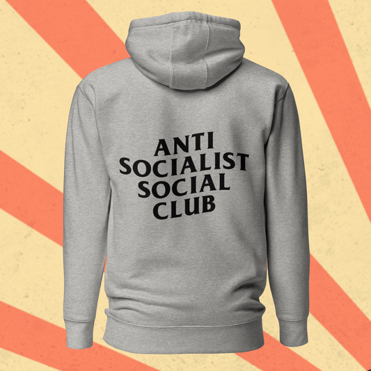 ANTI SOCIALIST SOCIAL CLUB Hoodie [Black Font]