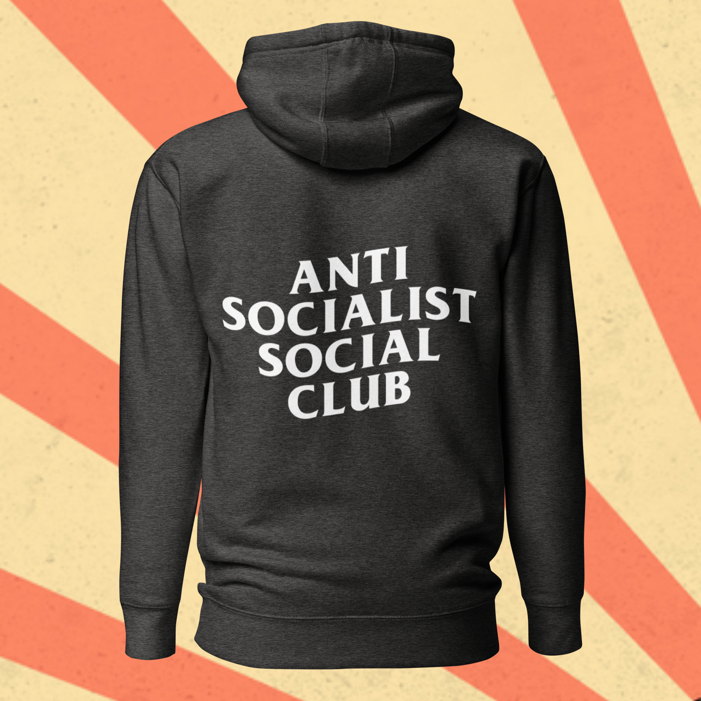 ANTI SOCIALIST SOCIAL CLUB Hoodie [White Font]