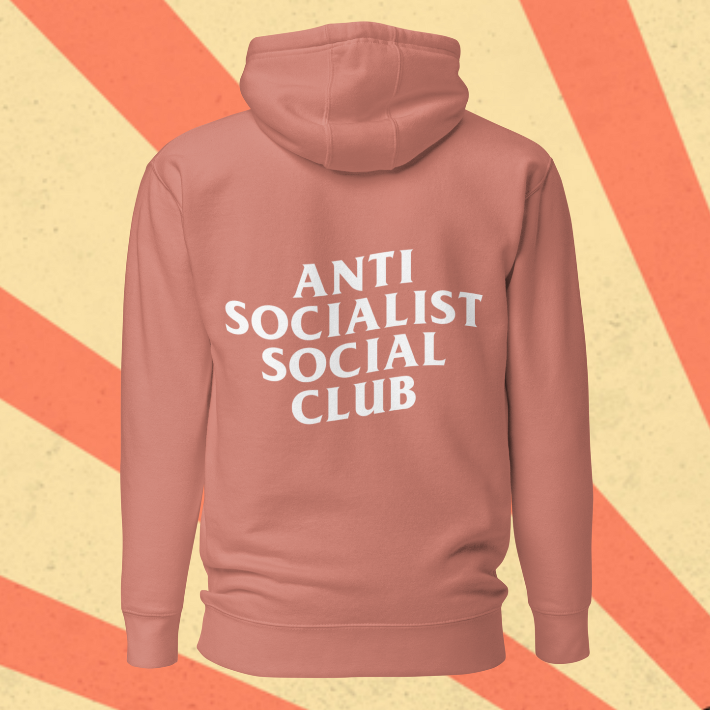 ANTI SOCIALIST SOCIAL CLUB Hoodie [White Font]